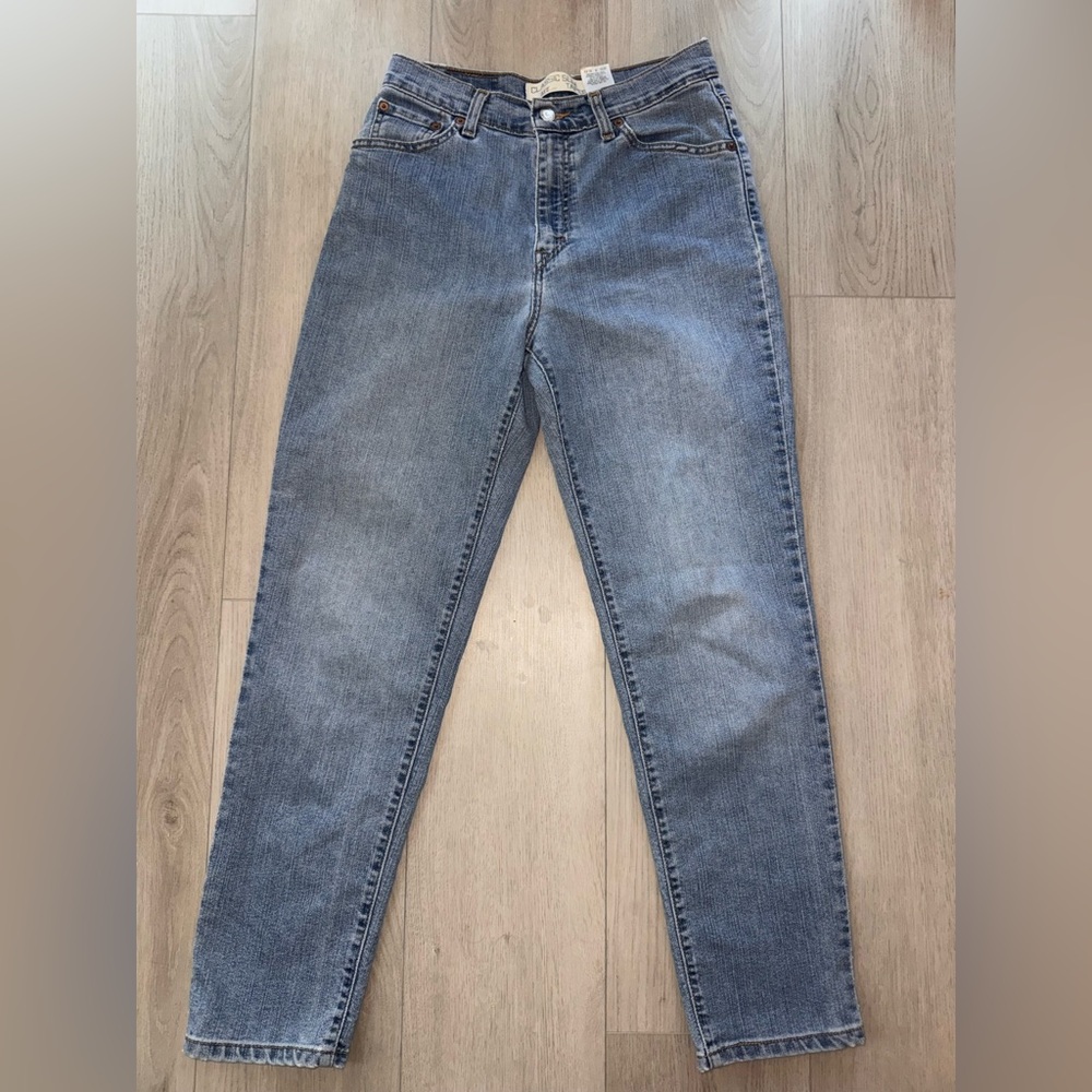 Levi’s 512 Y2K High Waisted Mom Jeans Light Wash 8S Vintage 2006 - Picture 2 of 5